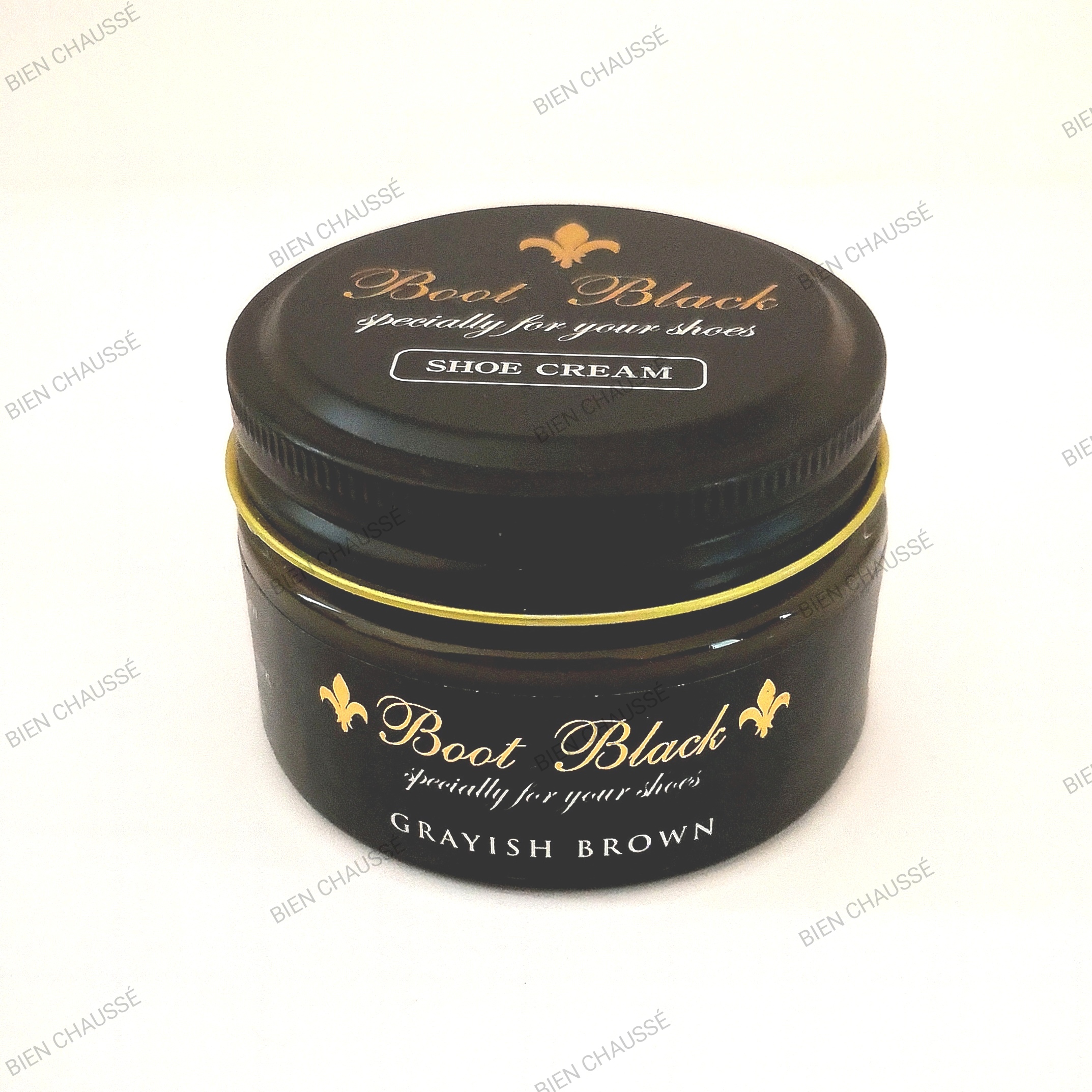 Crème de cirage 55g BOOT BLACK - grayish brown