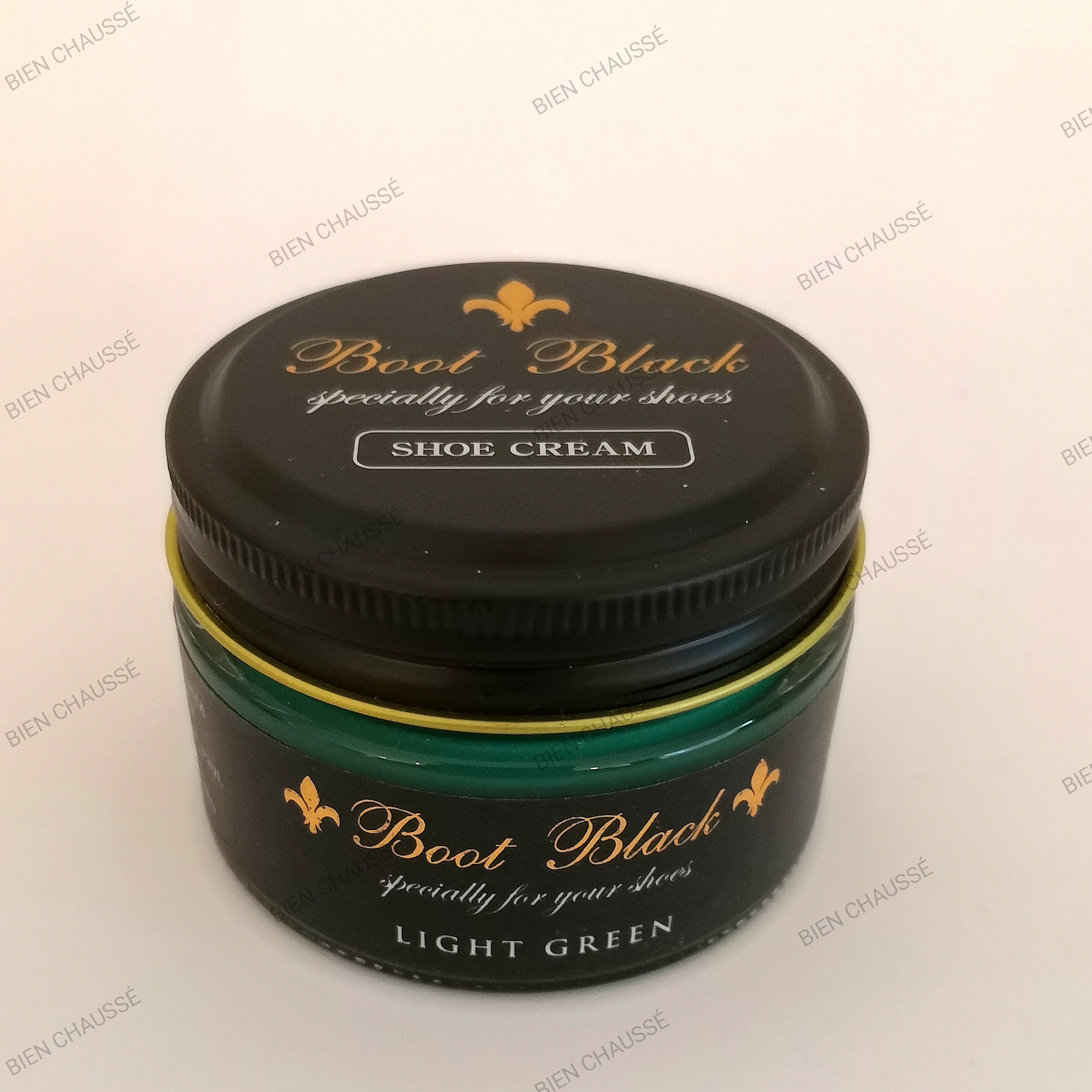 Crème de cirage 55g BOOT BLACK - light green