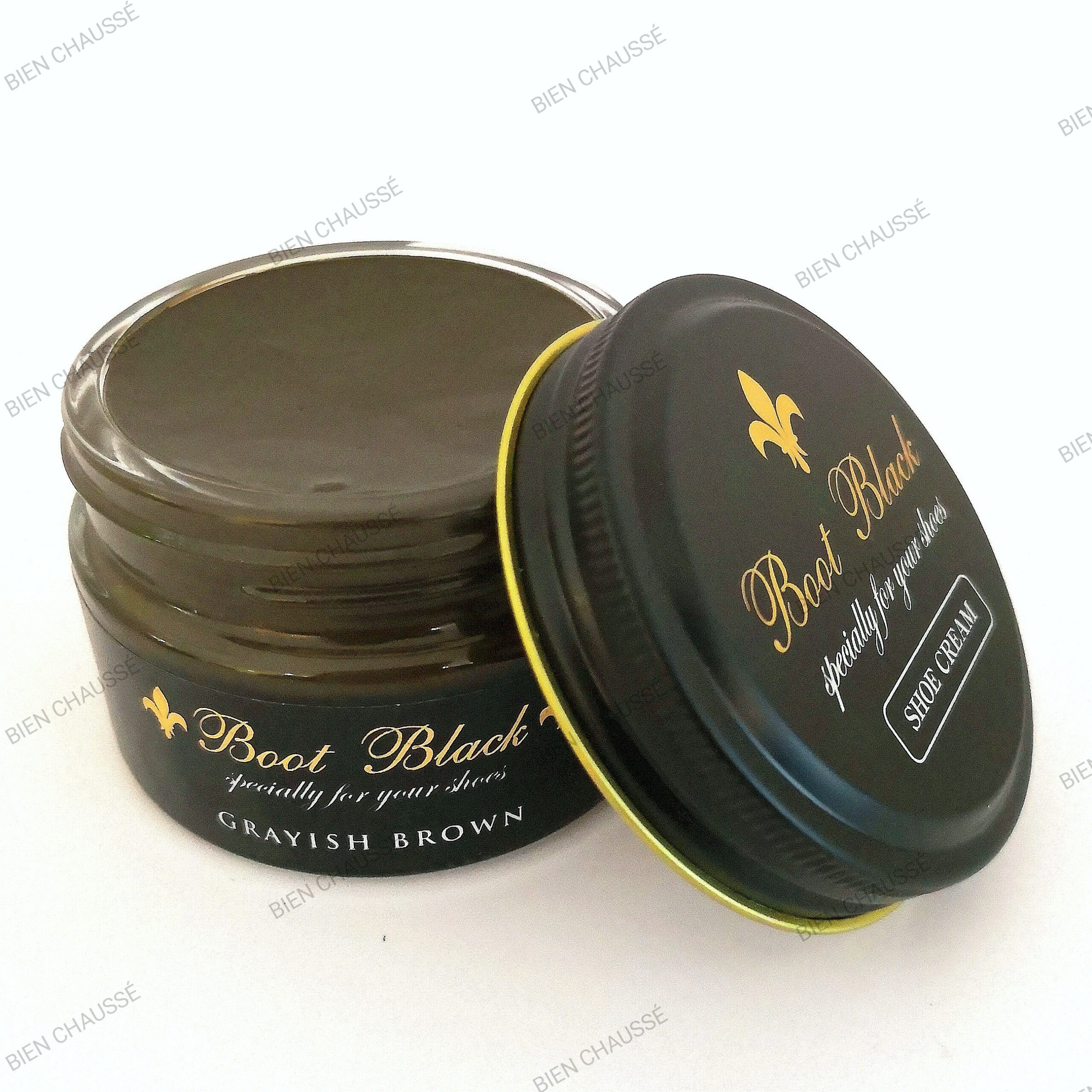 Crème de cirage 55g BOOT BLACK - grayish brown – Image 2